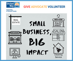 Small Business Can Have BIG Impact! | United Way Of Sumner County